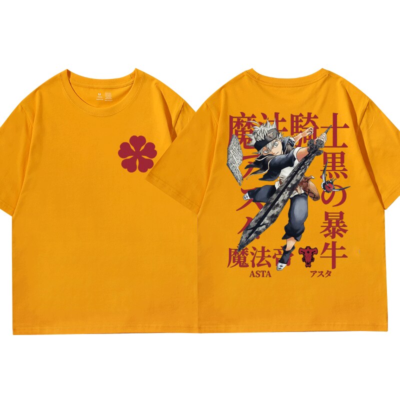 T-shirt Black Clover Asta