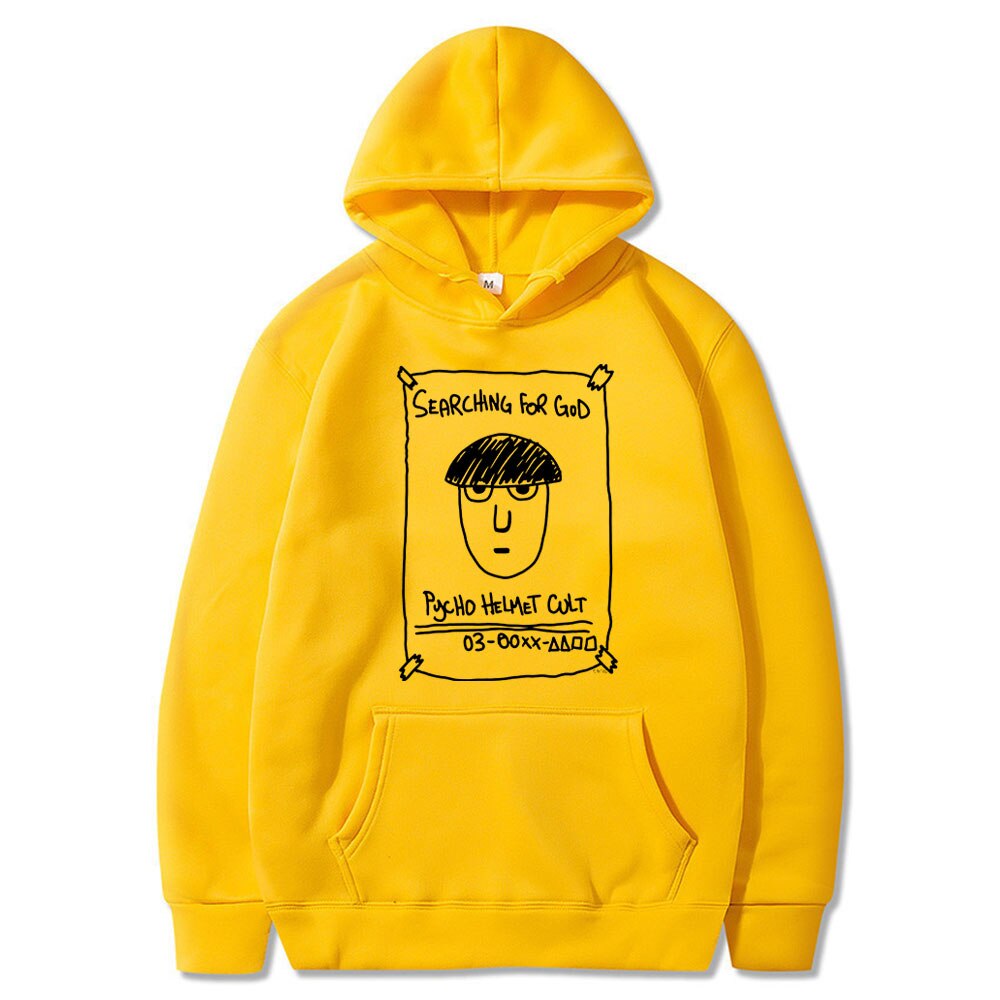 Mob Psycho 100 pull à capuche Culte du casque Psycho