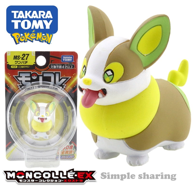 Takara Tomy Tomica Pokemon Pocket Monsters Moncolle 3-5cm Mini Resin Anime Figure Toys for Children Collectibles