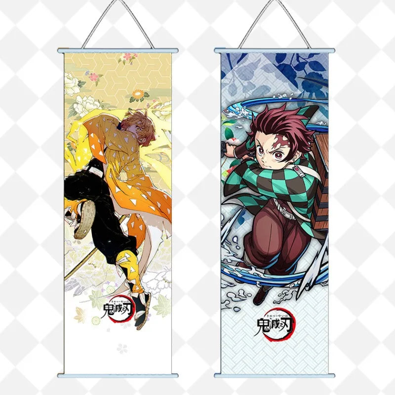 Demon Slayer Poster mural scroll 25×70cm