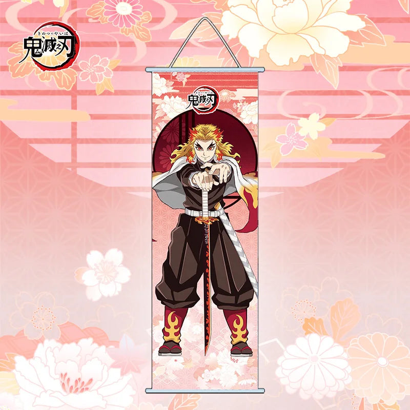 Demon Slayer Poster mural scroll 25×70cm