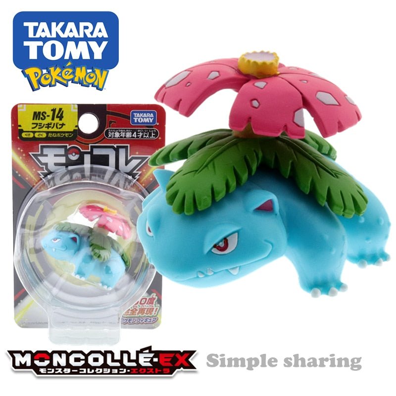 Takara Tomy Tomica Pokemon Pocket Monsters Moncolle MS-41 DragapultMS-35 Cinderace 3-5cm Mini Resin Anime Figure Toys