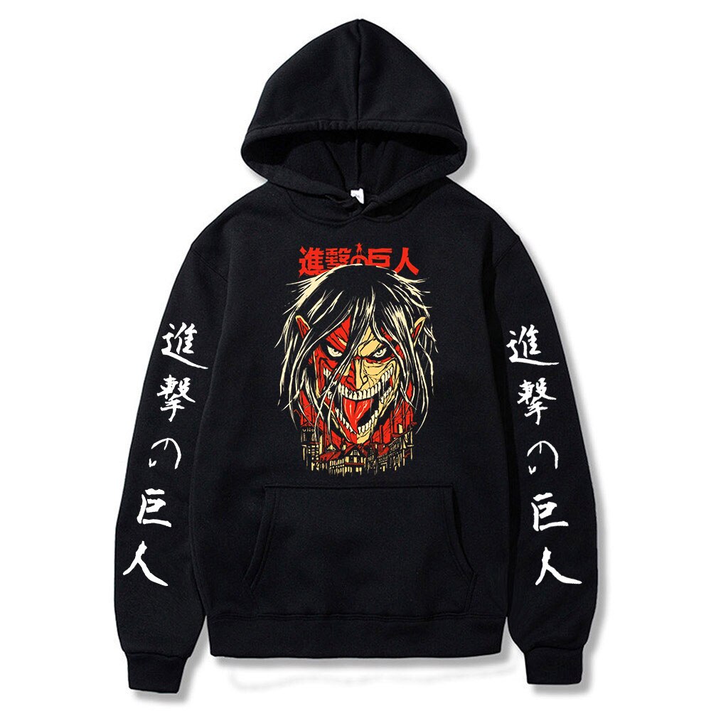 Hoodie Shingeki no Kyojin Titan Assaillant
