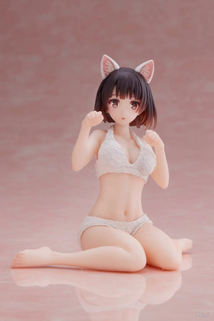 Saekano Figurine Megumi Kato Oreilles de Chat 10cm