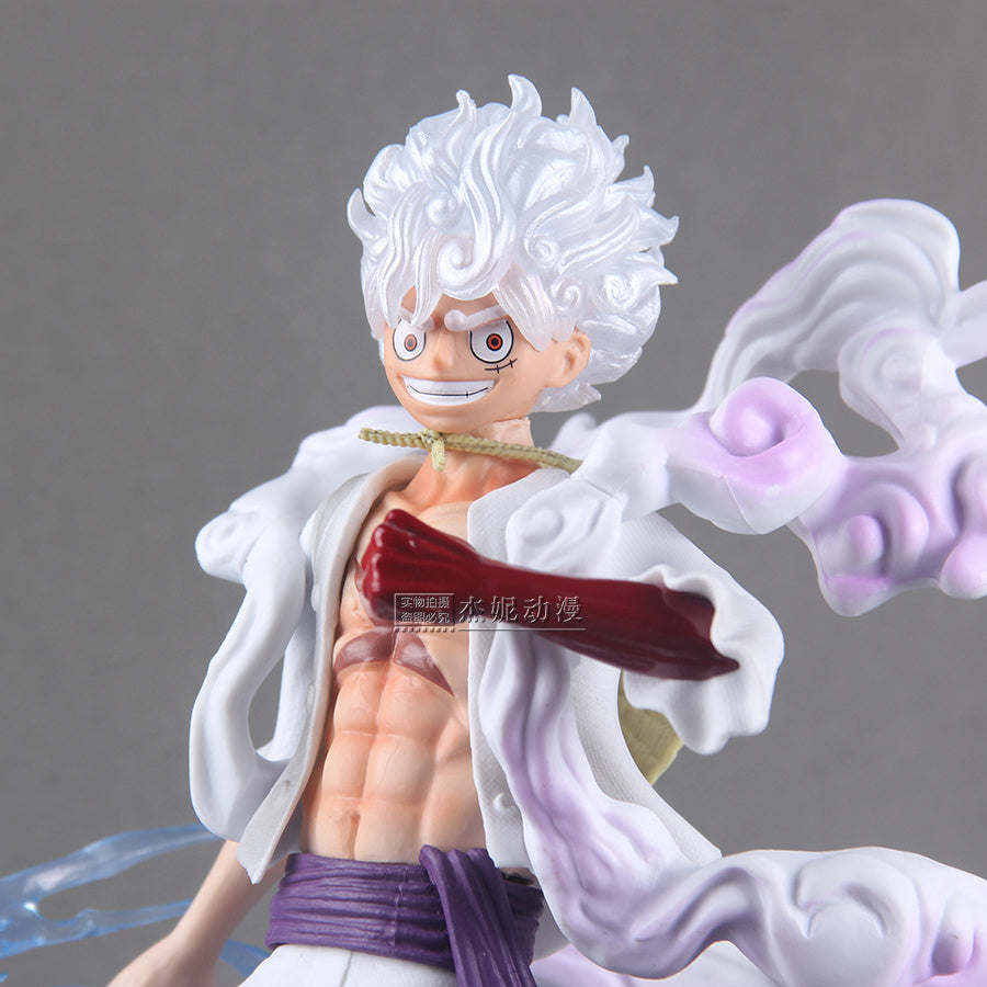 One Piece Statue Nika Luffy Gear 5 Joy Boy GK