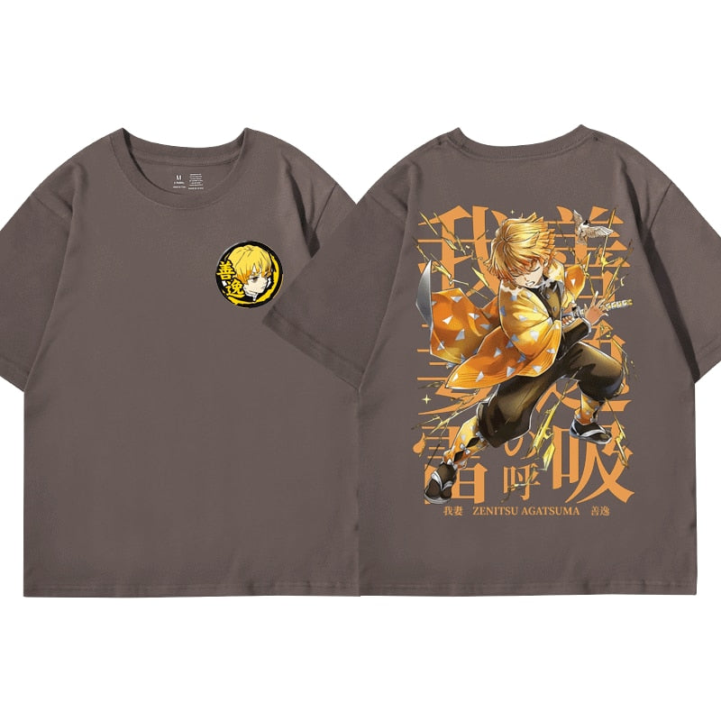 T-shirt Demon Slayer Zenitsu Agatsuma