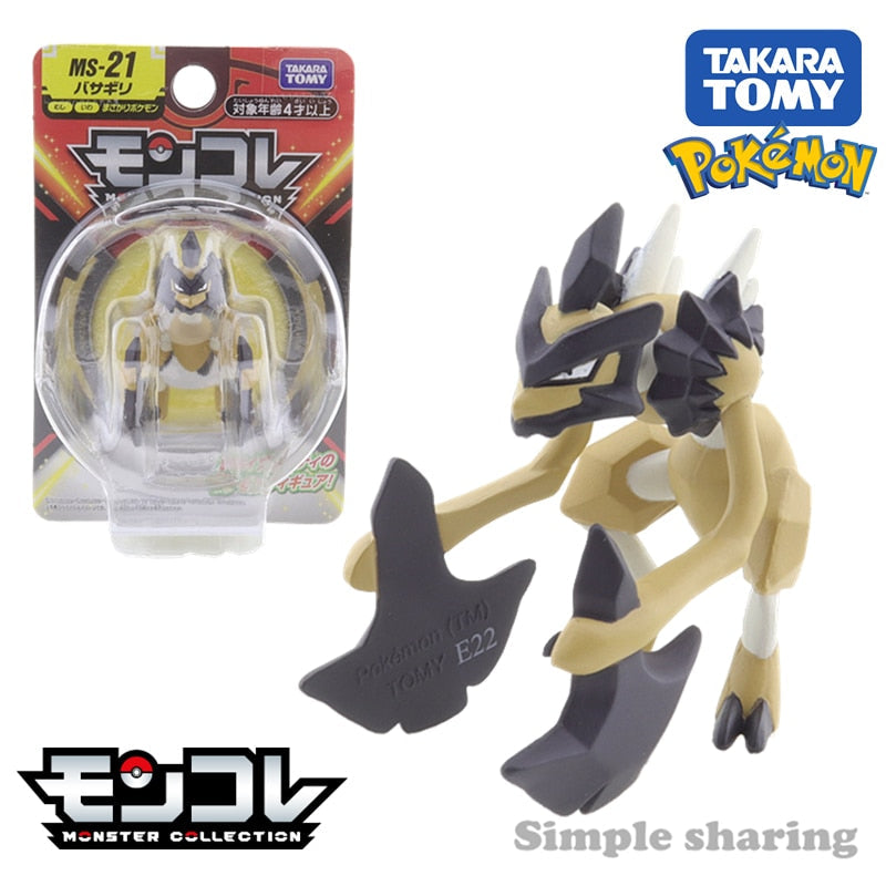 Takara Tomy Tomica Pokemon Pocket Monsters Moncolle 3-5cm Mini Resin Anime Figure Toys for Children Collectibles