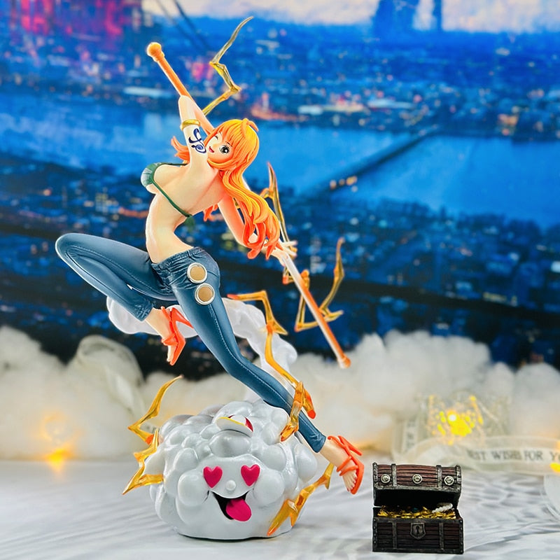 One Piece Figurine Nami Zeus Statue