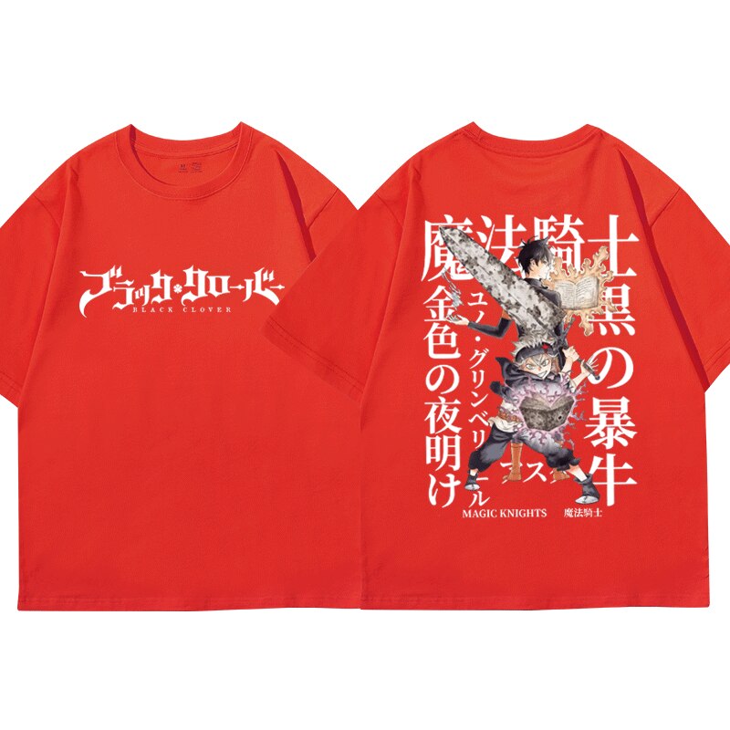 T-shirt Black Clover Asta Yuno