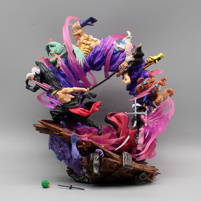 One Piece Figurine Zoro King Of Hell Statue