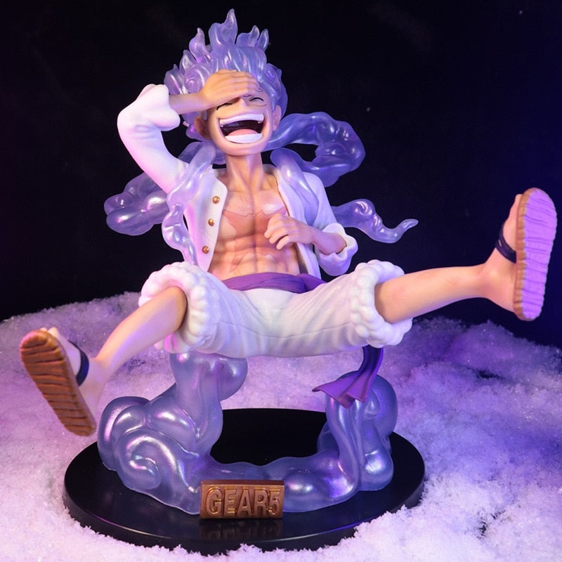 One Piece Figurine Luffy Gear 5 Nika le Dieu Soleil