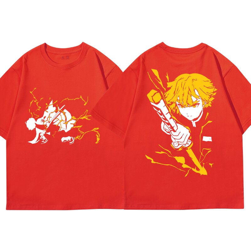 T-shirt Demon Slayer Zenitsu Agatsuma