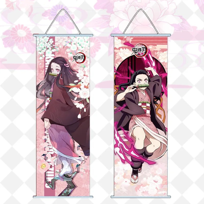 Demon Slayer Poster mural scroll 25×70cm