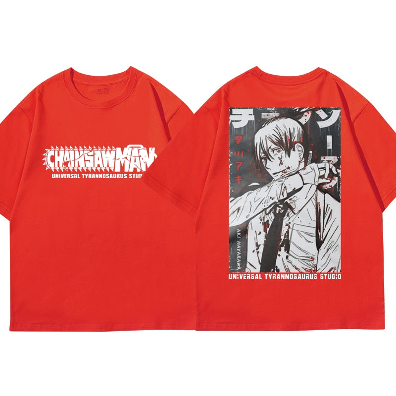 Chainsaw Man T-Shirt Aki Hayakawa