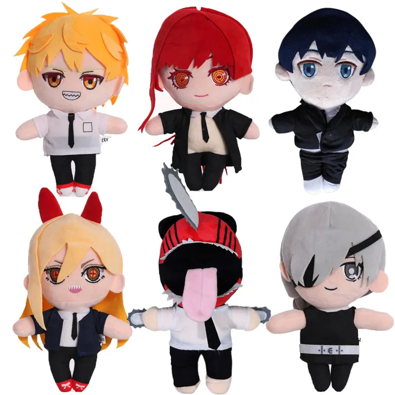 Chainsaw Man Peluche Pochita Makima Denji Aki Power 22cm