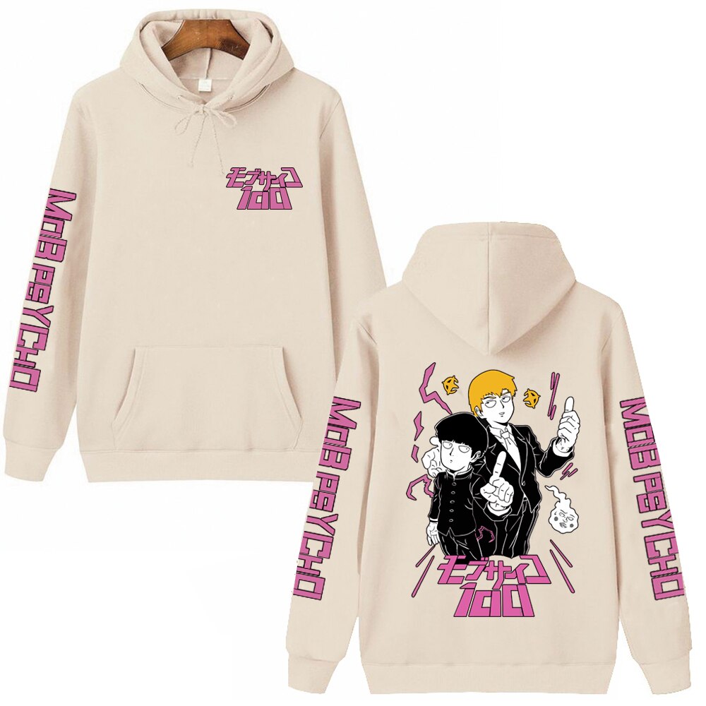 Mob Psycho 100 Mob and Reigen Hoodie