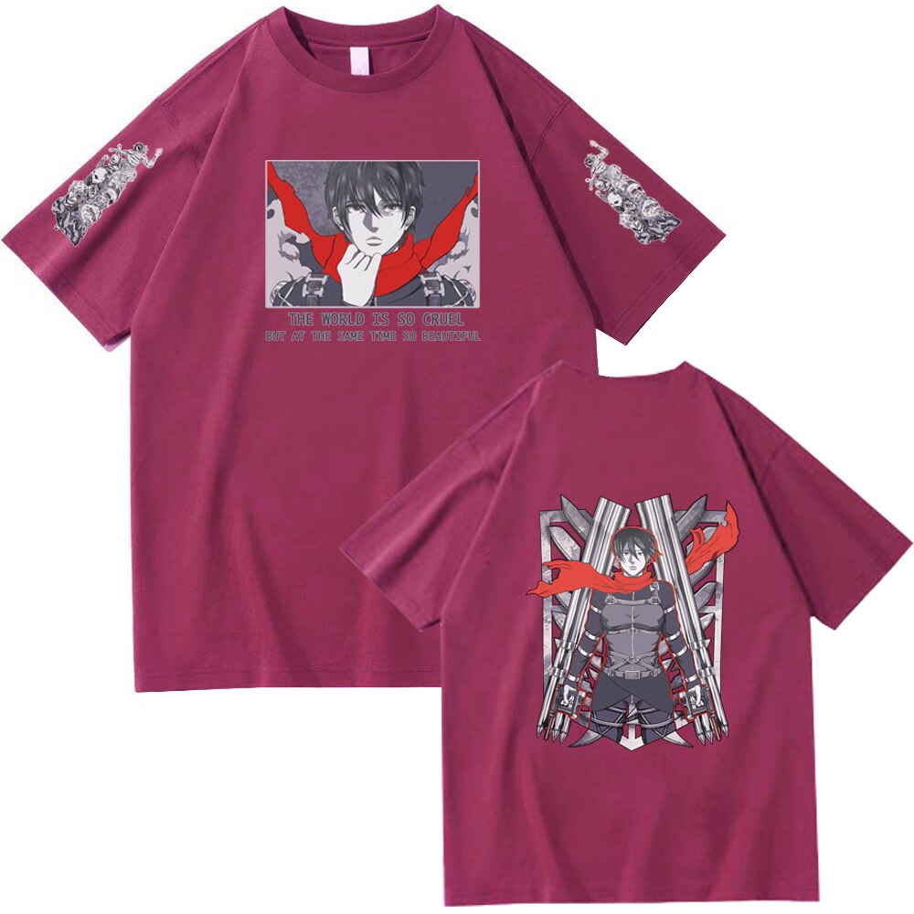 T-shirt Shingeki no Kyojin Mikasa Ackerman