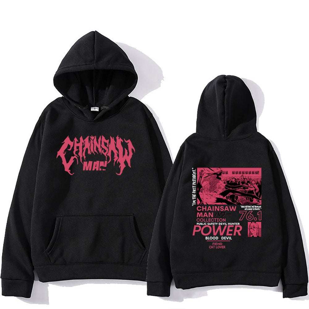 Chainsaw Man pull à capuche Power