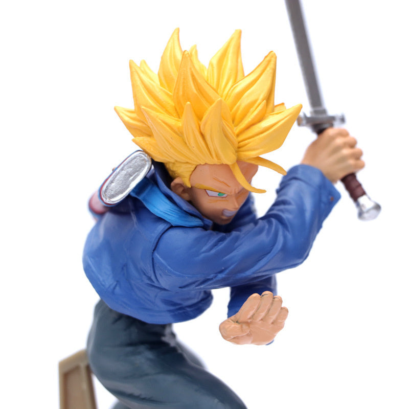 Dragon Ball Z-  Figurine Son Goku Vegeta Trunks Super Saiyan générique