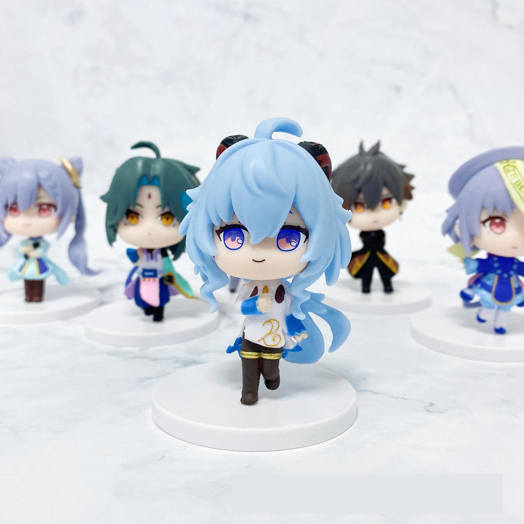 Genshin Impact mini Figurine set