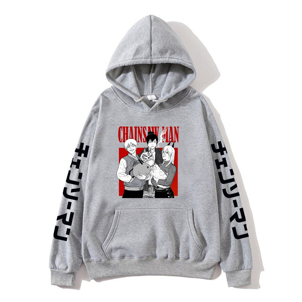 Chainsaw Man pull à capuche