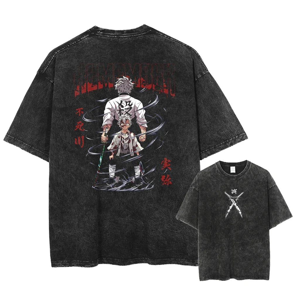 Demon Slayer T-shirt Sanemi Shinazugawa