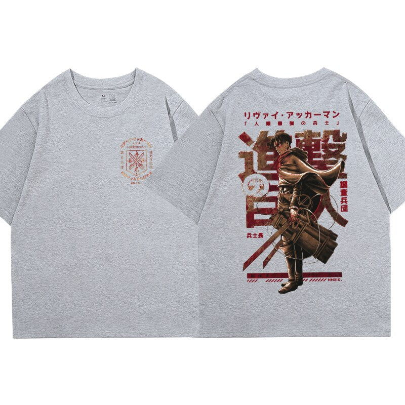 Shingeki no Koyjin T-shirt Livaï Ackerman