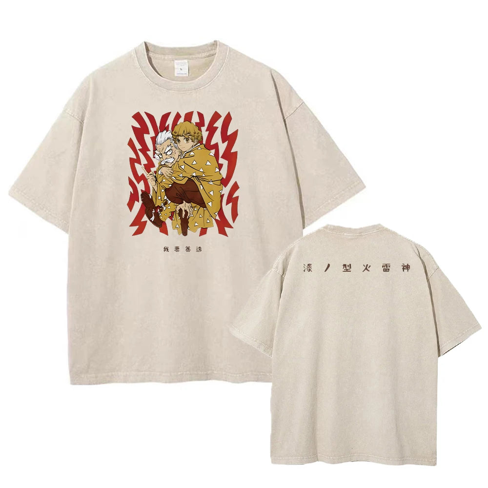 Demon Slayer T-shirt Zenitsu Agatsuma