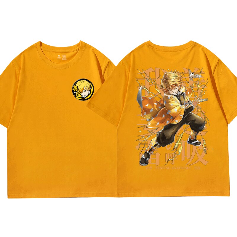 T-shirt Demon Slayer Zenitsu Agatsuma