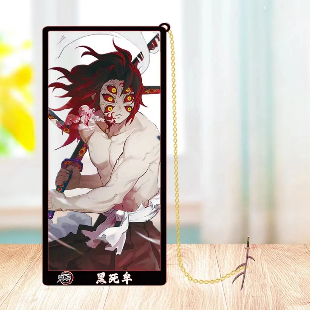 Demon Slayer marque pages en métal