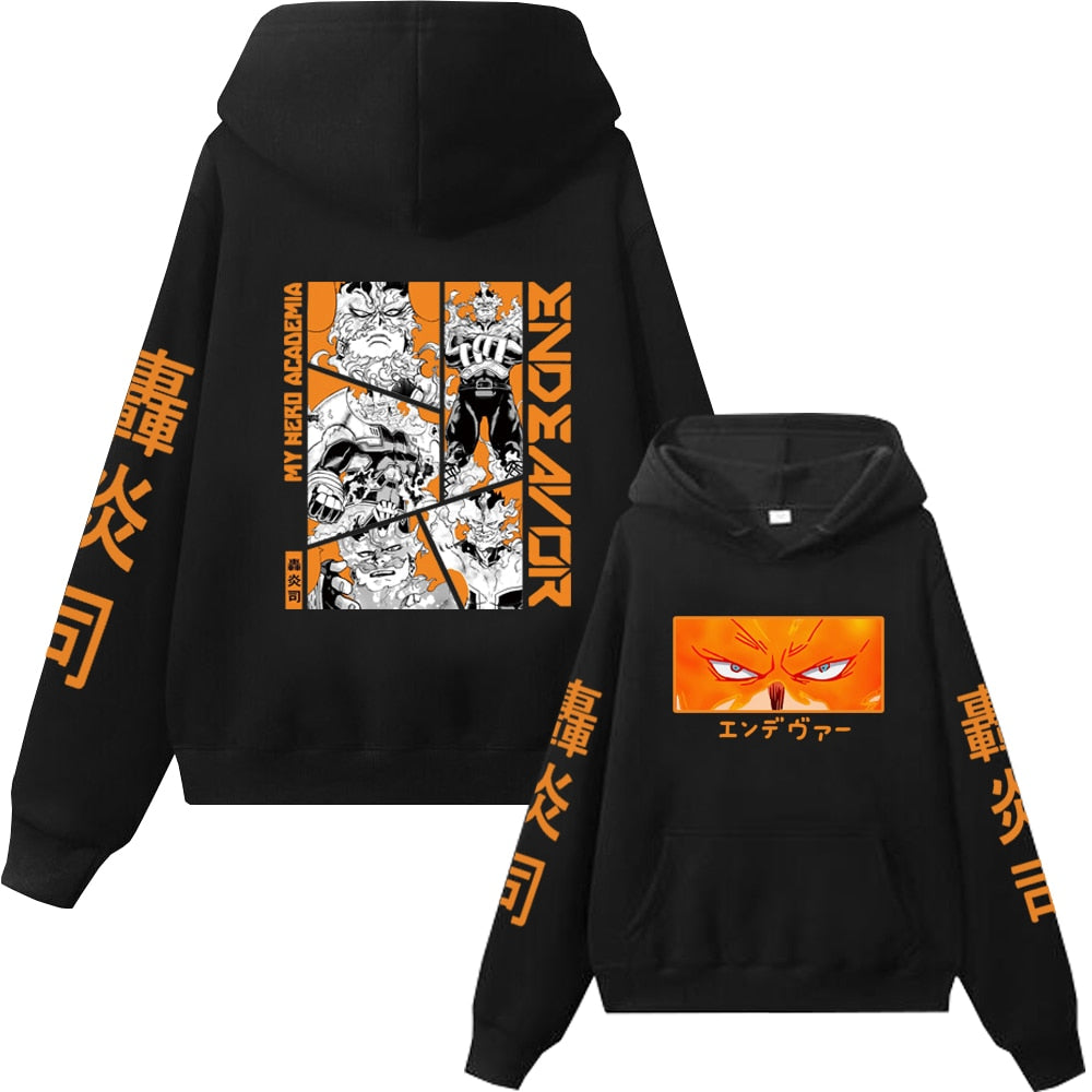 Pull à capuche My Hero Academia Endeavor