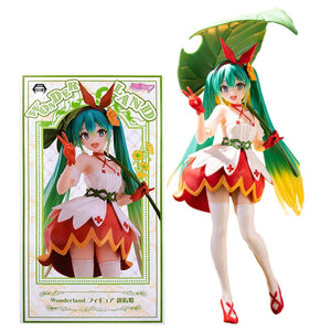 Hatsune Miku Figurine Vocaloid Wonderland Thumbelina 21cm