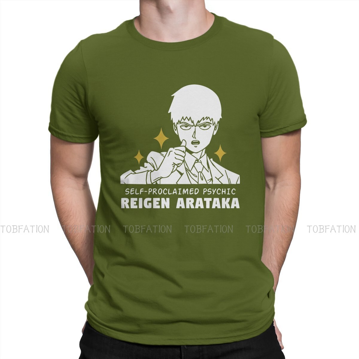 Mob Psycho 100 t-shirt Reigen Arataka