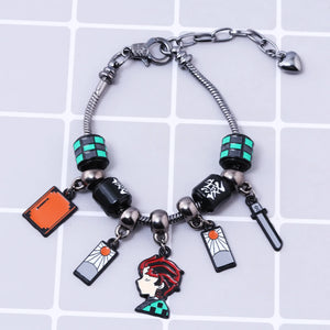 Demon Slayer Bracelet charm métal