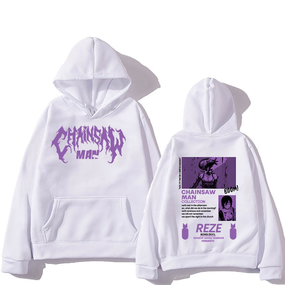 Chainsaw Man pull à capuche Reze