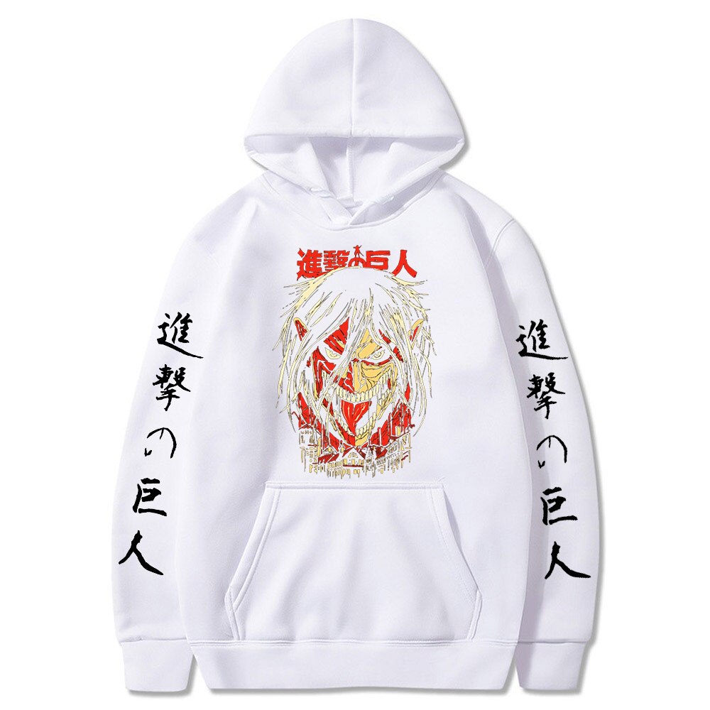 Hoodie Shingeki no Kyojin Titan Assaillant
