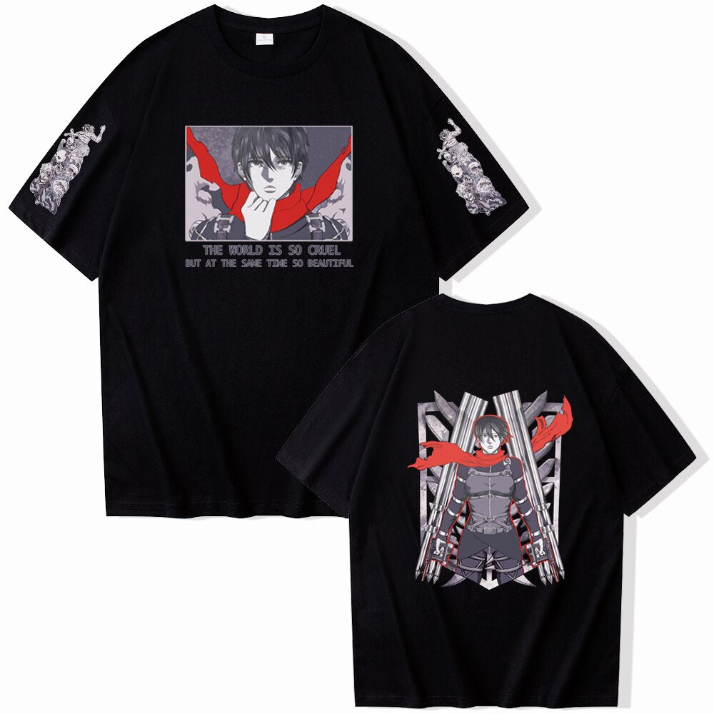 T-shirt Shingeki no Kyojin Mikasa Ackerman