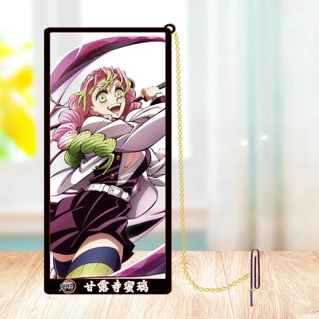 Demon Slayer marque pages en métal