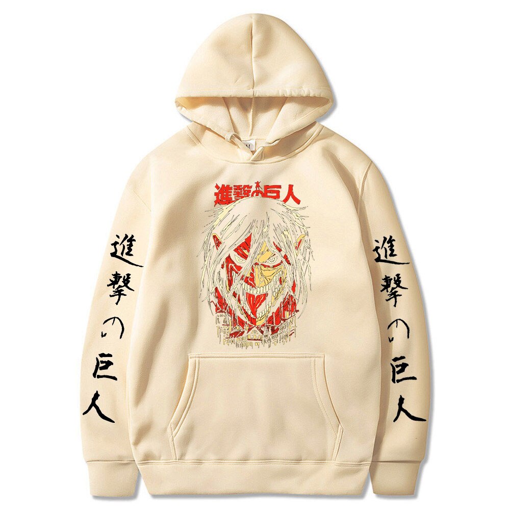 Hoodie Shingeki no Kyojin Titan Assaillant