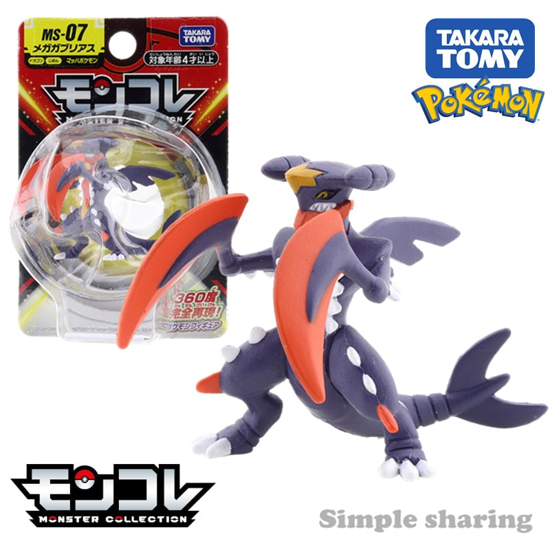 Takara Tomy Tomica Pokemon Pocket Monsters Moncolle 3-5cm Mini Resin Anime Figure Toys for Children Collectibles