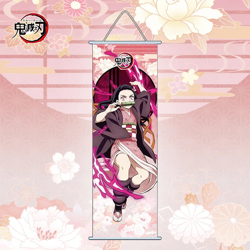 Demon Slayer Poster mural scroll 25×70cm