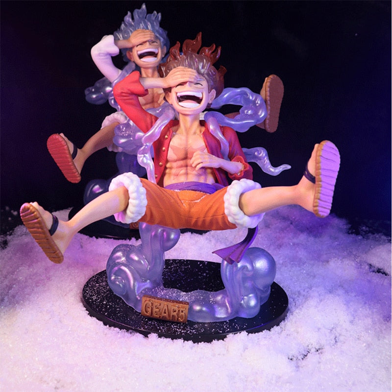 One Piece Figurine Luffy Gear 5 Nika le Dieu Soleil