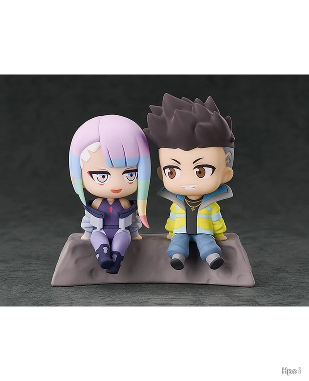 Cyberpunk: Edgerunners Figurine David Martinez & Lucy 8 cm