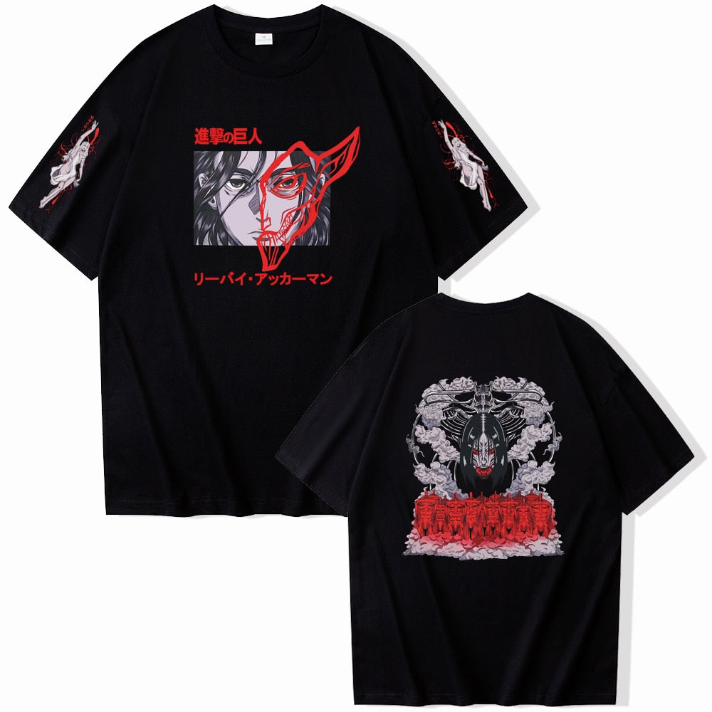 T-shirt Shingeki no Kyojin Eren Jäger