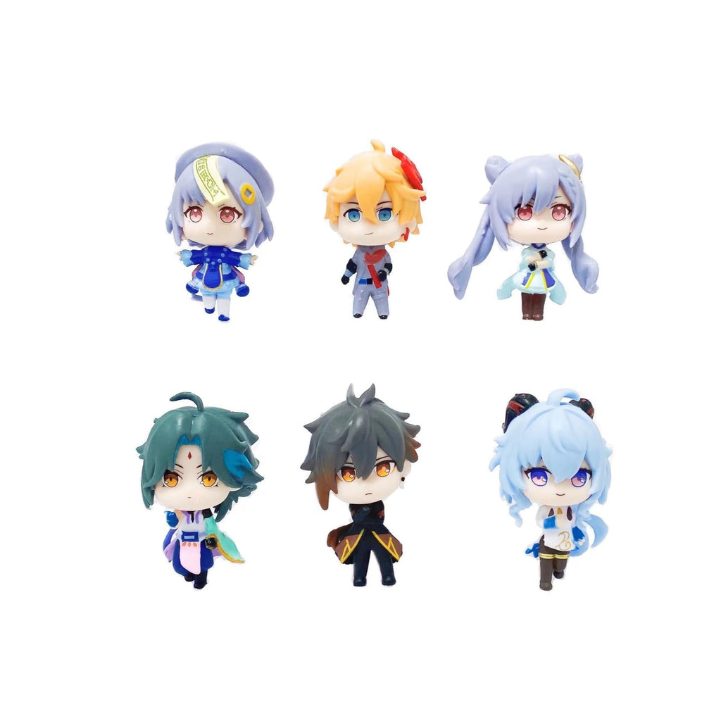 Genshin Impact mini Figurine set