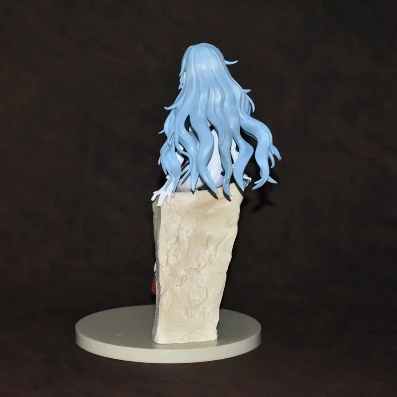 Evangelion Figurine Ayanami Rei Cheveux Longs 23cm