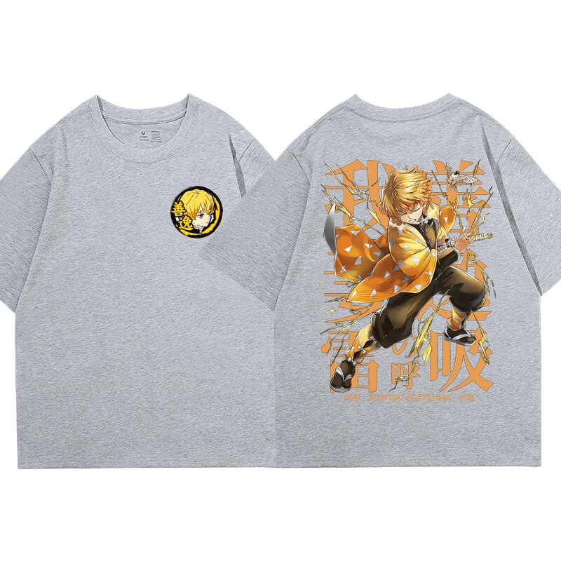 T-shirt Demon Slayer Zenitsu Agatsuma