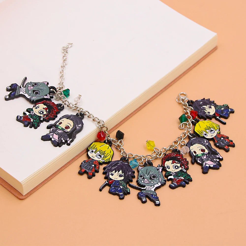 Demon Slayer Bracelet charm métal