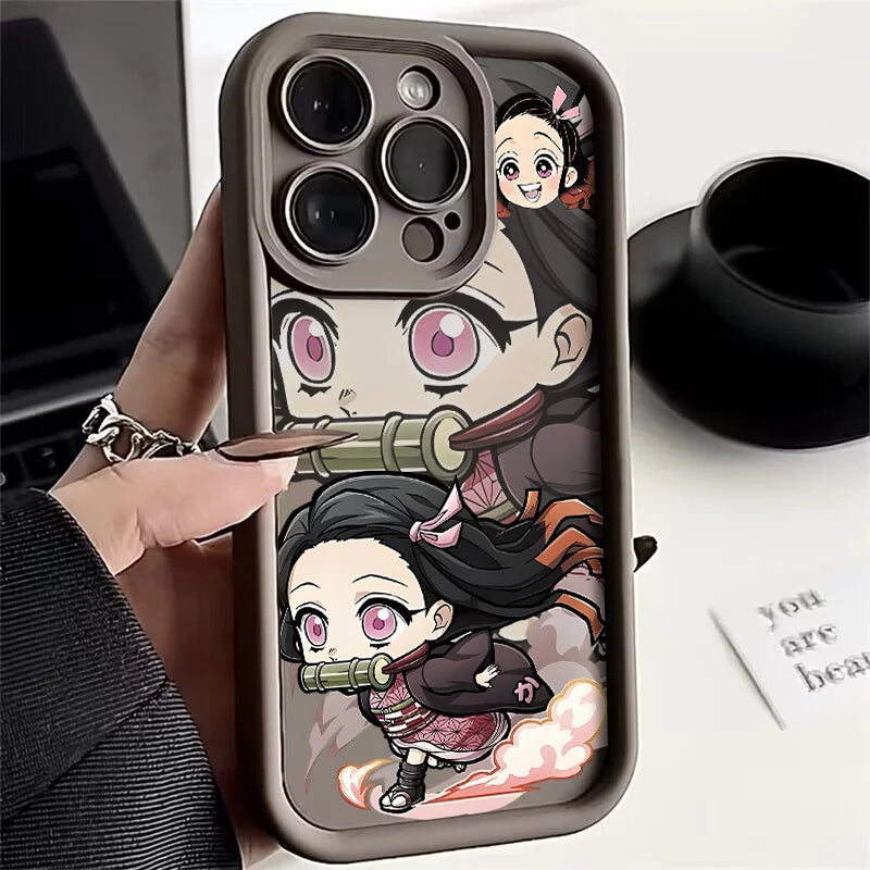 Demon Slayer coque Nezuko chibi