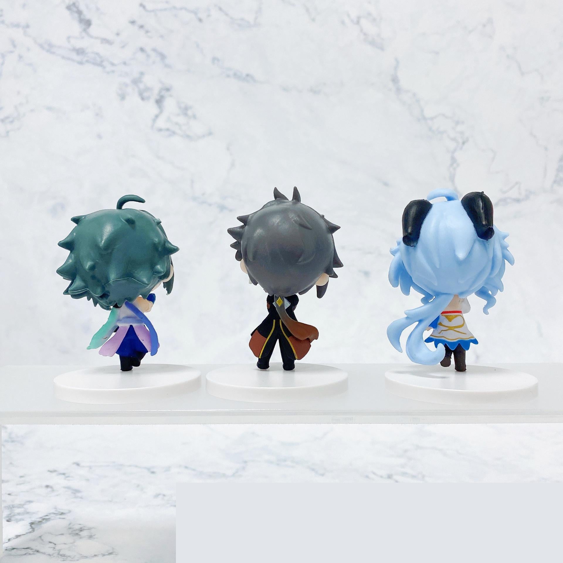 Genshin Impact mini Figurine set